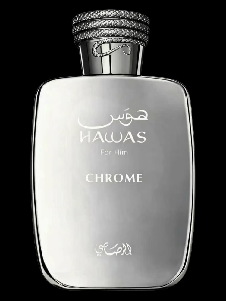 Rasasi Hawas Chrome perfume decant (10ML)