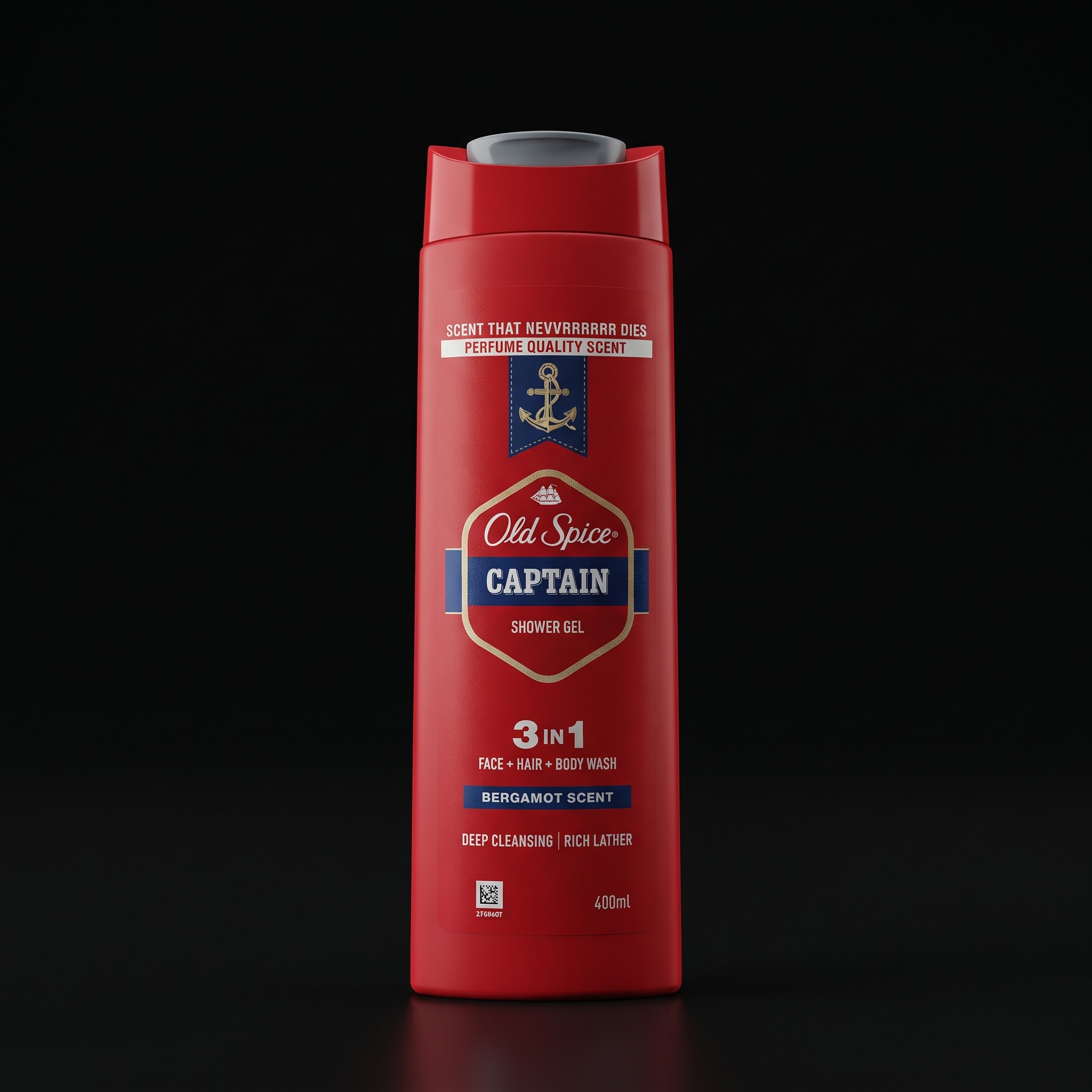 Old Spice Captain Shower Gel Deodorant & Body Spray (400ML)