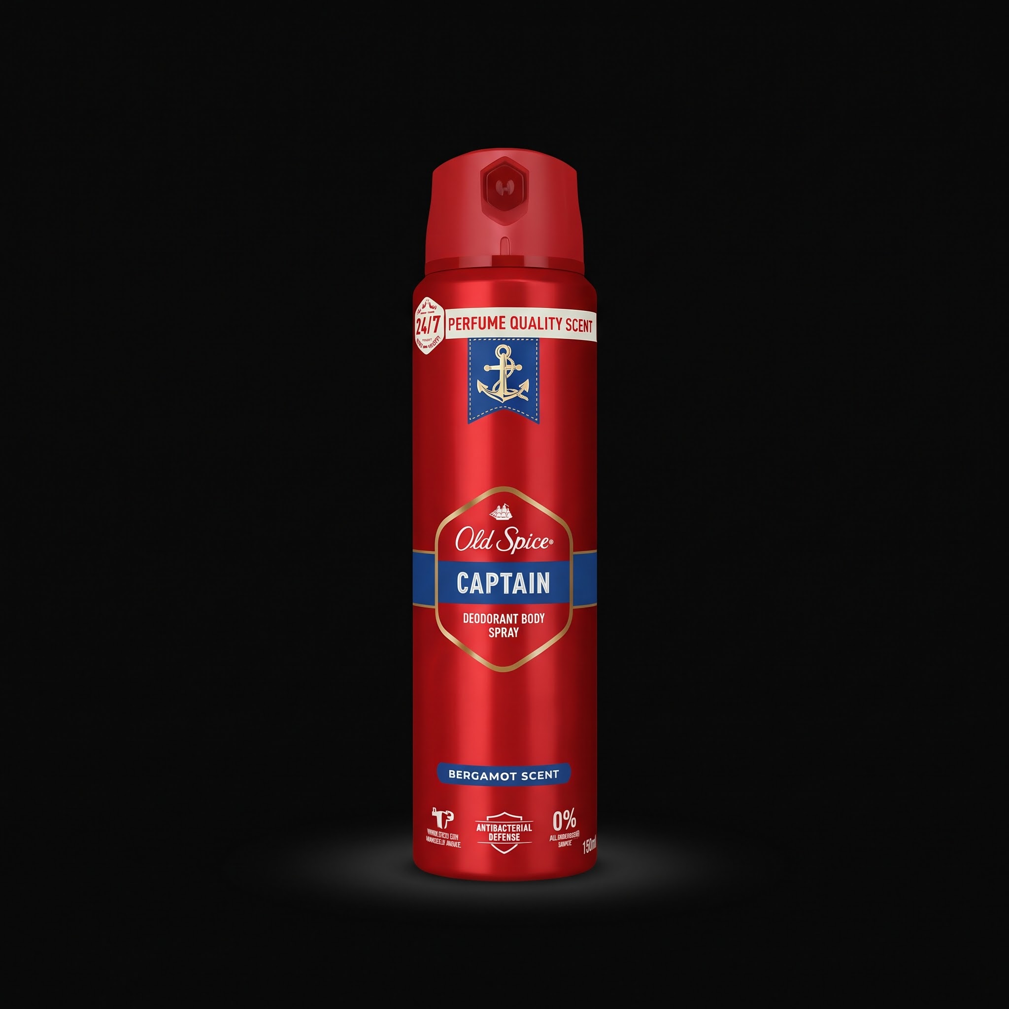 Old Spice Captain Body Spray Deodorant & Body Spray (150ML)
